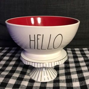Rae Dunn “HELLO” ice cream bowl